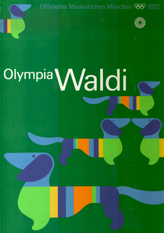 Olympische Spiele 1972 München Motiv 