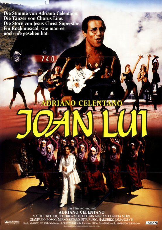Joan Lui ORIGINAL A1 Kinoplakat Adriano Celentano / Claudia Mori